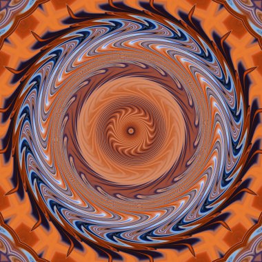 soyut renkli mandala dönüş konsepti arkaplanı 