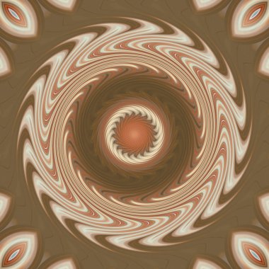 soyut renkli mandala dönüş konsepti arkaplanı 