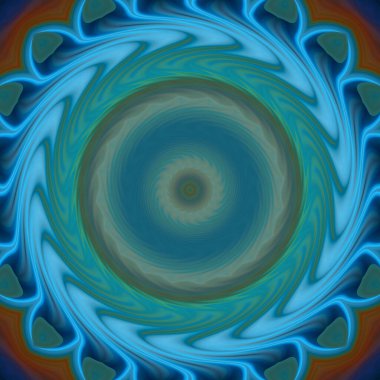 soyut renkli mandala dönüş konsepti arkaplanı 