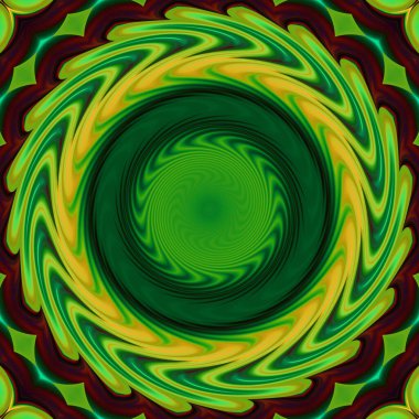 soyut renkli mandala dönüş konsepti arkaplanı 