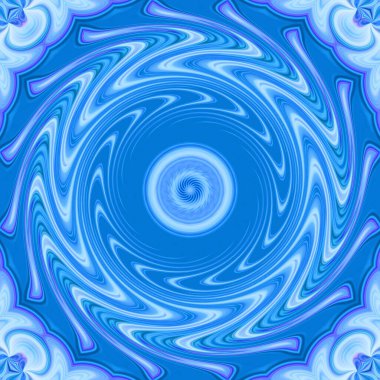 soyut renkli mandala dönüş konsepti arkaplanı 