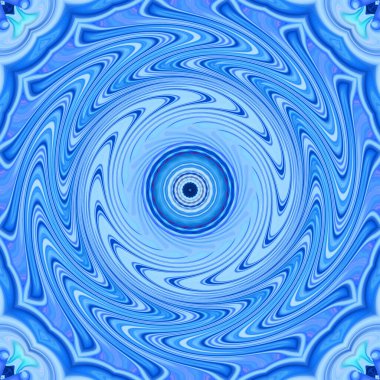 soyut renkli mandala dönüş konsepti arkaplanı 