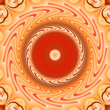 soyut renkli mandala dönüş konsepti arkaplanı 