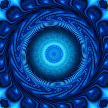 soyut renkli mandala dönüş konsepti arkaplanı 