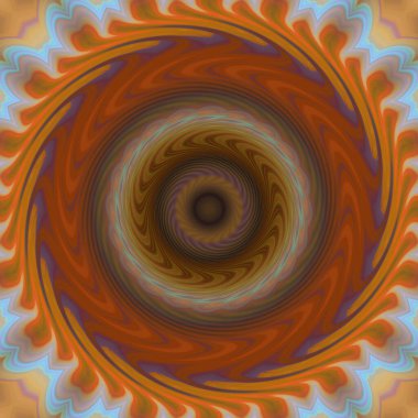 soyut renkli mandala dönüş konsepti arkaplanı 