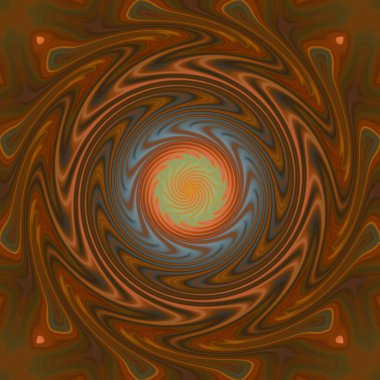 soyut renkli mandala dönüş konsepti arkaplanı 