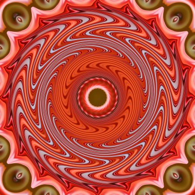 soyut renkli mandala dönüş konsepti arkaplanı 