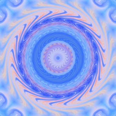 soyut renkli mandala dönüş konsepti arkaplanı 