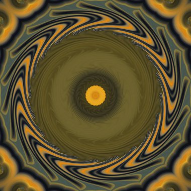 soyut renkli mandala dönüş konsepti arkaplanı 