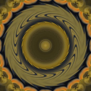 soyut renkli mandala dönüş konsepti arkaplanı 