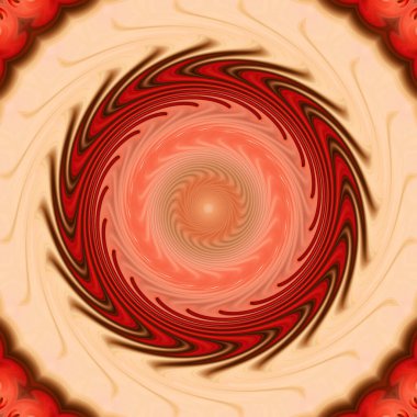 soyut renkli mandala dönüş konsepti arkaplanı 