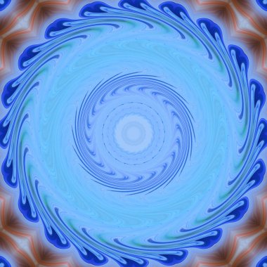 soyut renkli mandala dönüş konsepti arkaplanı 