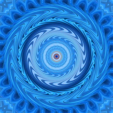 soyut renkli mandala dönüş konsepti arkaplanı 