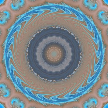 soyut renkli mandala dönüş konsepti arkaplanı 