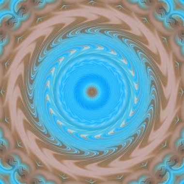 soyut renkli mandala dönüş konsepti arkaplanı 