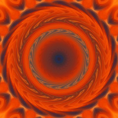 soyut renkli mandala dönüş konsepti arkaplanı 