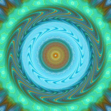 soyut renkli mandala dönüş konsepti arkaplanı 