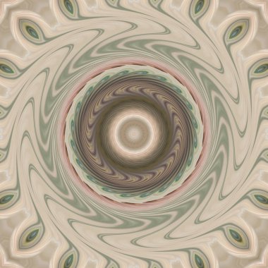 soyut renkli mandala dönüş konsepti arkaplanı 