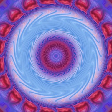 soyut renkli mandala dönüş konsepti arkaplanı 