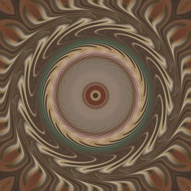 soyut renkli mandala dönüş konsepti arkaplanı 