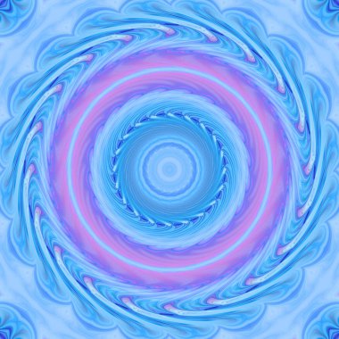 soyut renkli mandala dönüş konsepti arkaplanı 