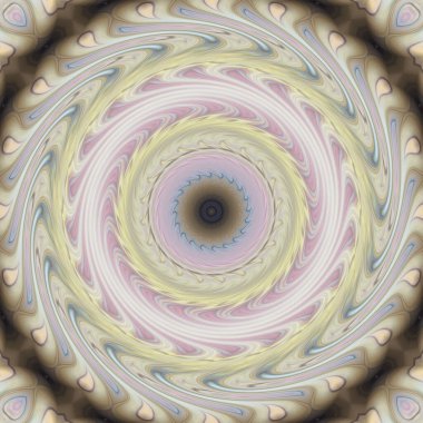 soyut renkli mandala dönüş konsepti arkaplanı 