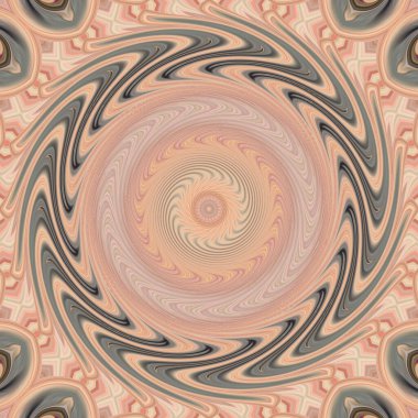 soyut renkli mandala dönüş konsepti arkaplanı 