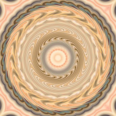 soyut renkli mandala dönüş konsepti arkaplanı 