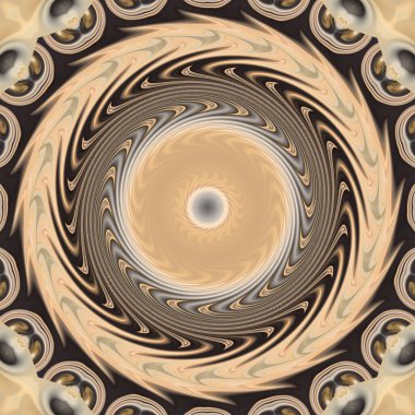 soyut renkli mandala dönüş konsepti arkaplanı 