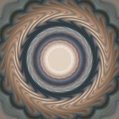 soyut renkli mandala dönüş konsepti arkaplanı 