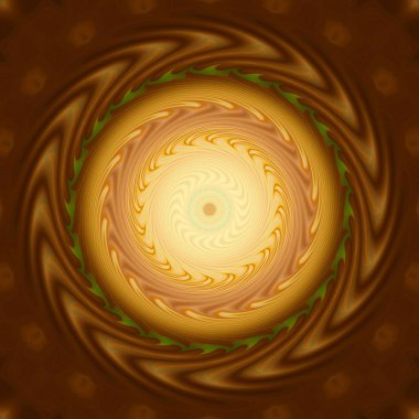 soyut renkli mandala dönüş konsepti arkaplanı 