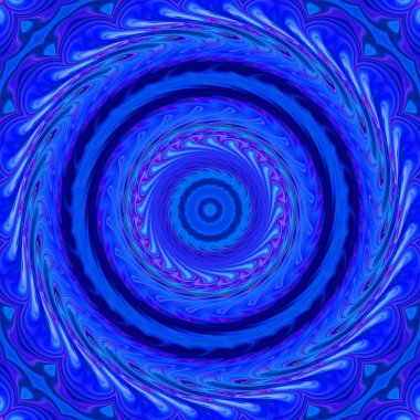 soyut renkli mandala dönüş konsepti arkaplanı 