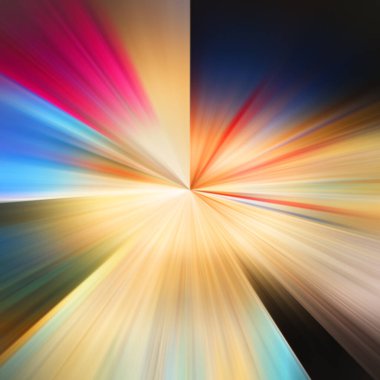 soyut renkli hızlı hareket kavramı 