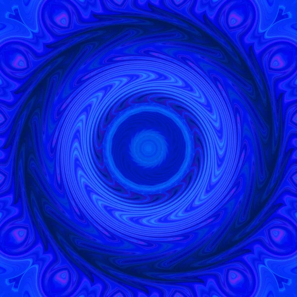 Abstrato Mandala Colorido Twirl Fundo Conceito — Fotografia de Stock