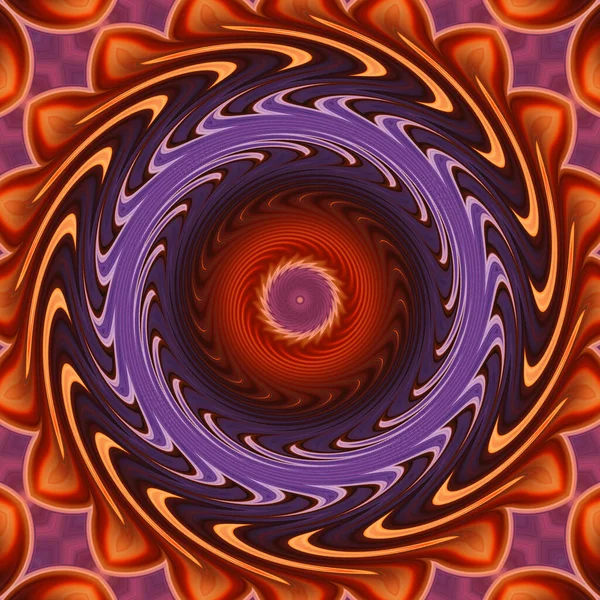 soyut renkli mandala dönüş konsepti arkaplanı 