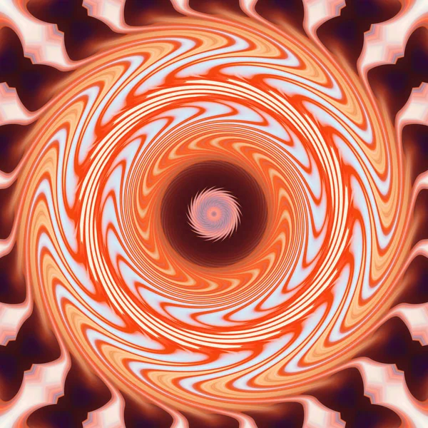 soyut renkli mandala dönüş konsepti arkaplanı 