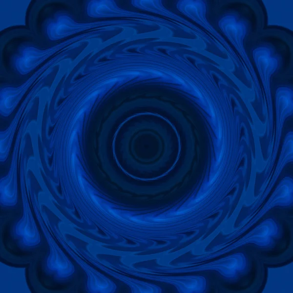 Abstrakt Färgglada Mandala Twirl Begrepp Bakgrund — Stockfoto
