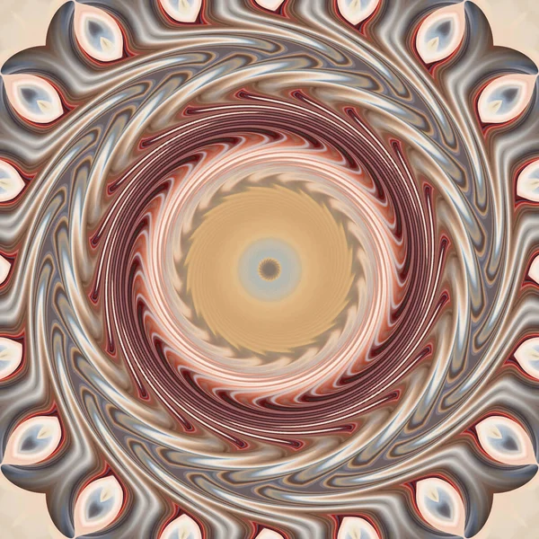 soyut renkli mandala dönüş konsepti arkaplanı 