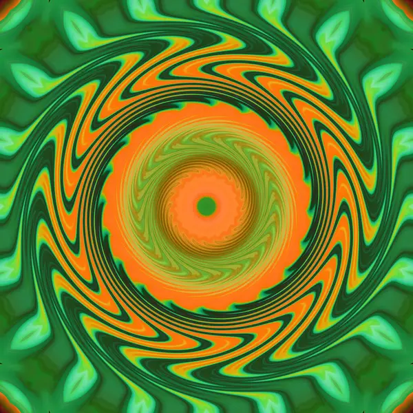 soyut renkli mandala dönüş konsepti arkaplanı 