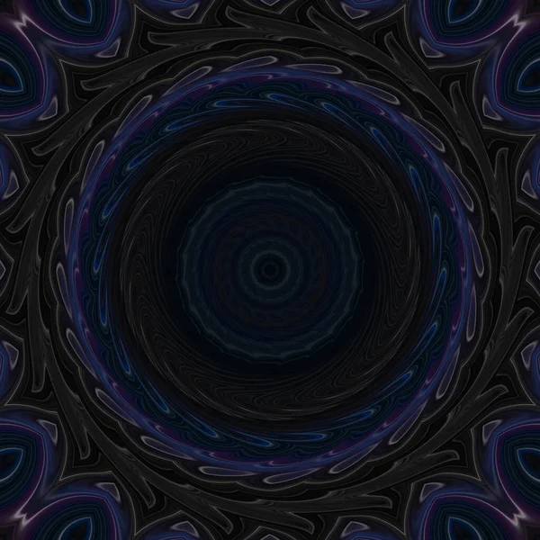 Abstracte Kleurrijke Mandala Twirl Concept Achtergrond — Stockfoto