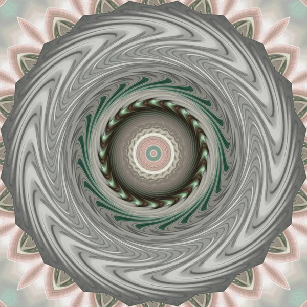 soyut renkli mandala dönüş konsepti arkaplanı 