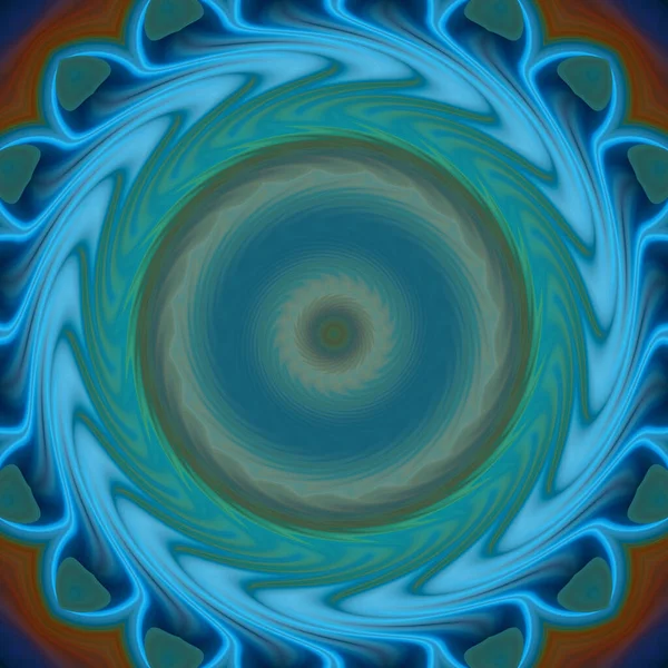 soyut renkli mandala dönüş konsepti arkaplanı 