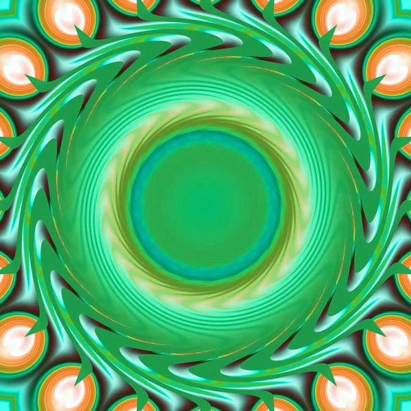 soyut renkli mandala dönüş konsepti arkaplanı 