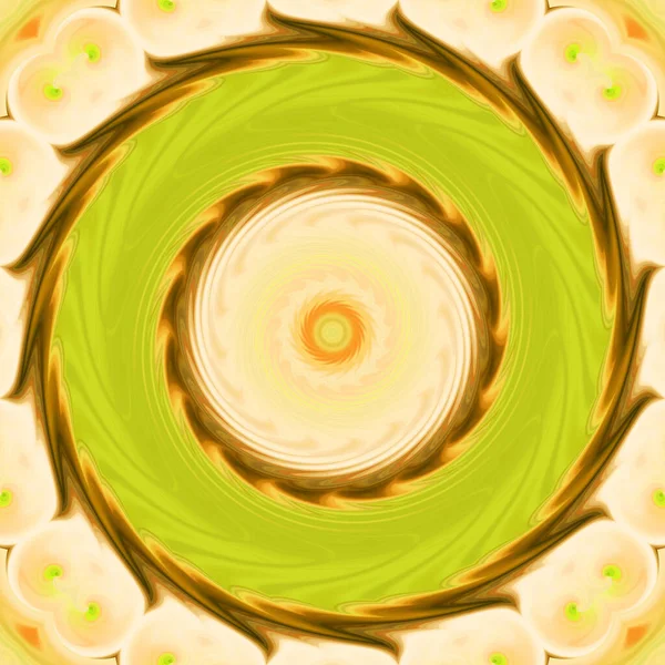 soyut renkli mandala dönüş konsepti arkaplanı 