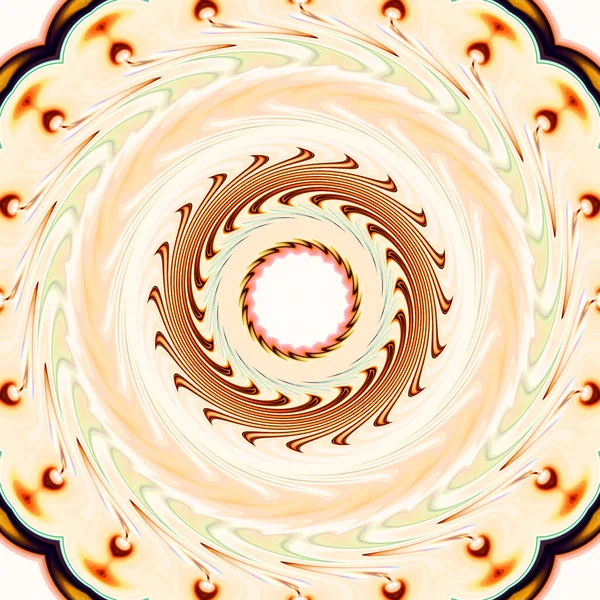 soyut renkli mandala dönüş konsepti arkaplanı 