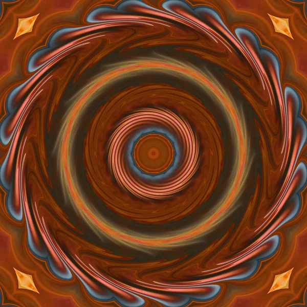 soyut renkli mandala dönüş konsepti arkaplanı 