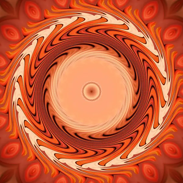 soyut renkli mandala dönüş konsepti arkaplanı 