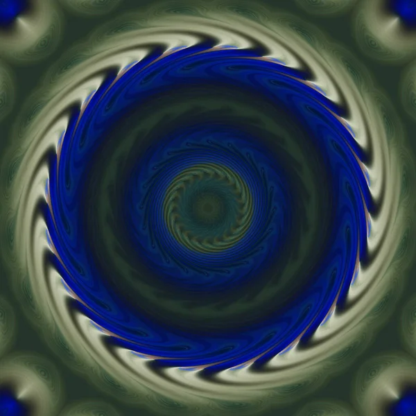 Abstract Colorful Mandala Twirl Concept Background — ストック写真