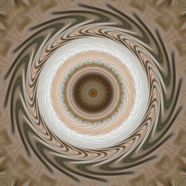 Abstrakcyjne Kolorowe Tło Mandali Twirl Koncepcja — Zdjęcie stockowe