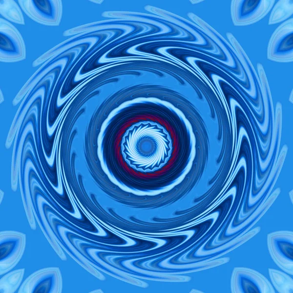 Abstract Colorful Mandala Twirl Concept Background — Stock Photo, Image